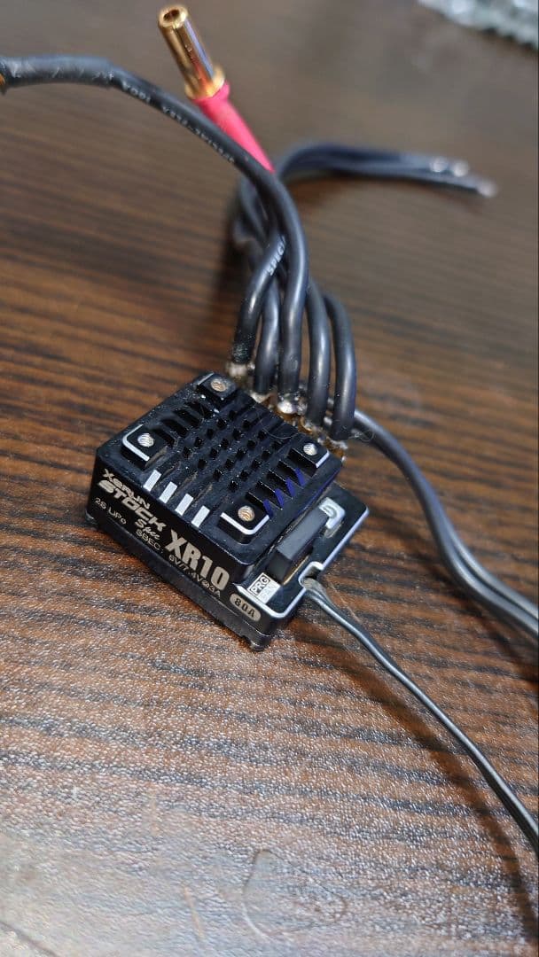 ホビーウイングXR10 STOCK Spec 80A ブラシレスアンプ