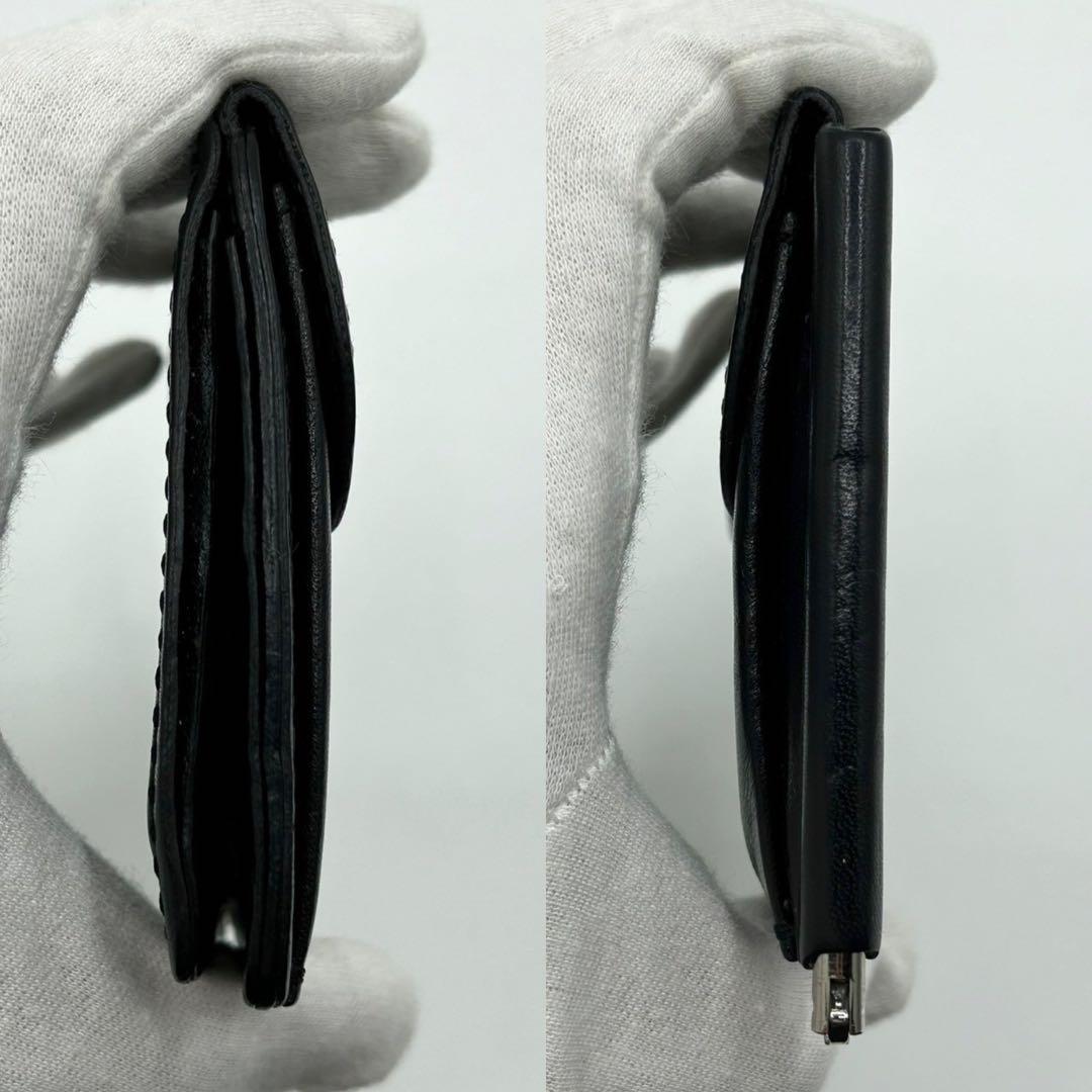 【希少】20/80 マネークリップ 菅田将暉愛用 小銭入れ有り 黒 レザー