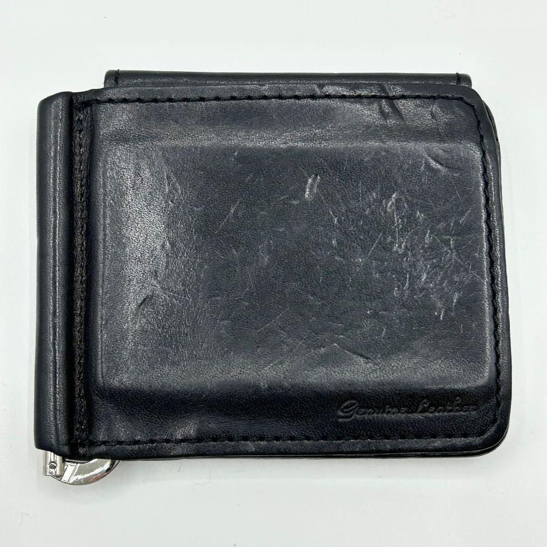 【希少】20/80 マネークリップ 菅田将暉愛用 小銭入れ有り 黒 レザー