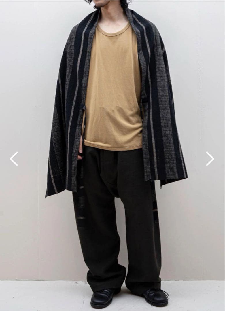 美品　JAN-JAN VAN ESSCHE 21ss ストライプスカーフ