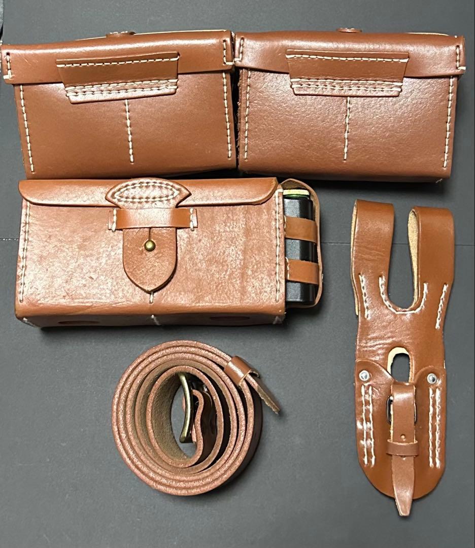 明治陸軍　軍服　軍帽　￼弾薬盒