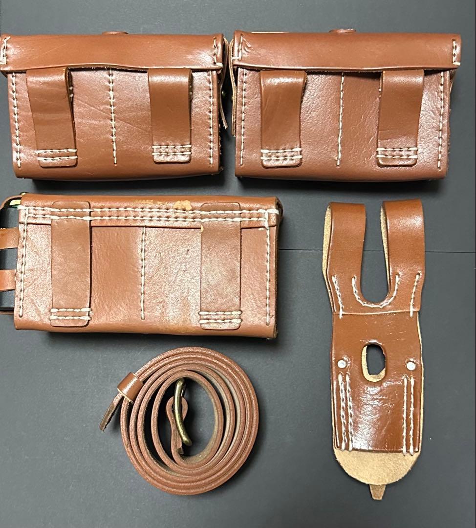 明治陸軍　軍服　軍帽　￼弾薬盒