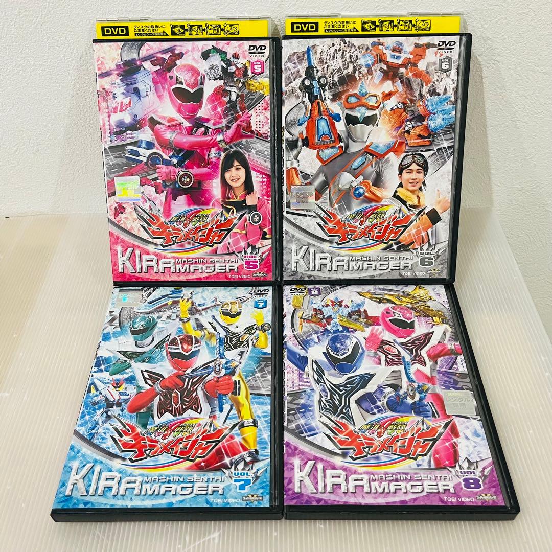 魔進戦隊 キラメイジャー 全11巻セット レンタル使用済DVD