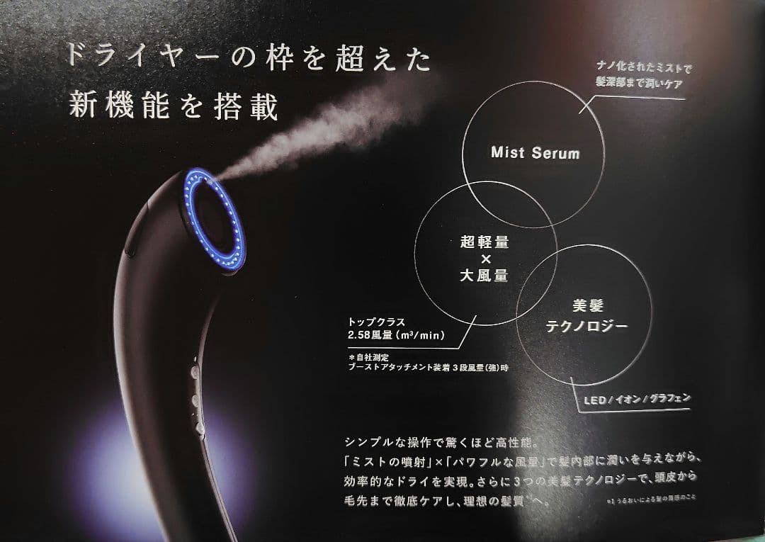 充実！Brighteシャワードライヤーセット