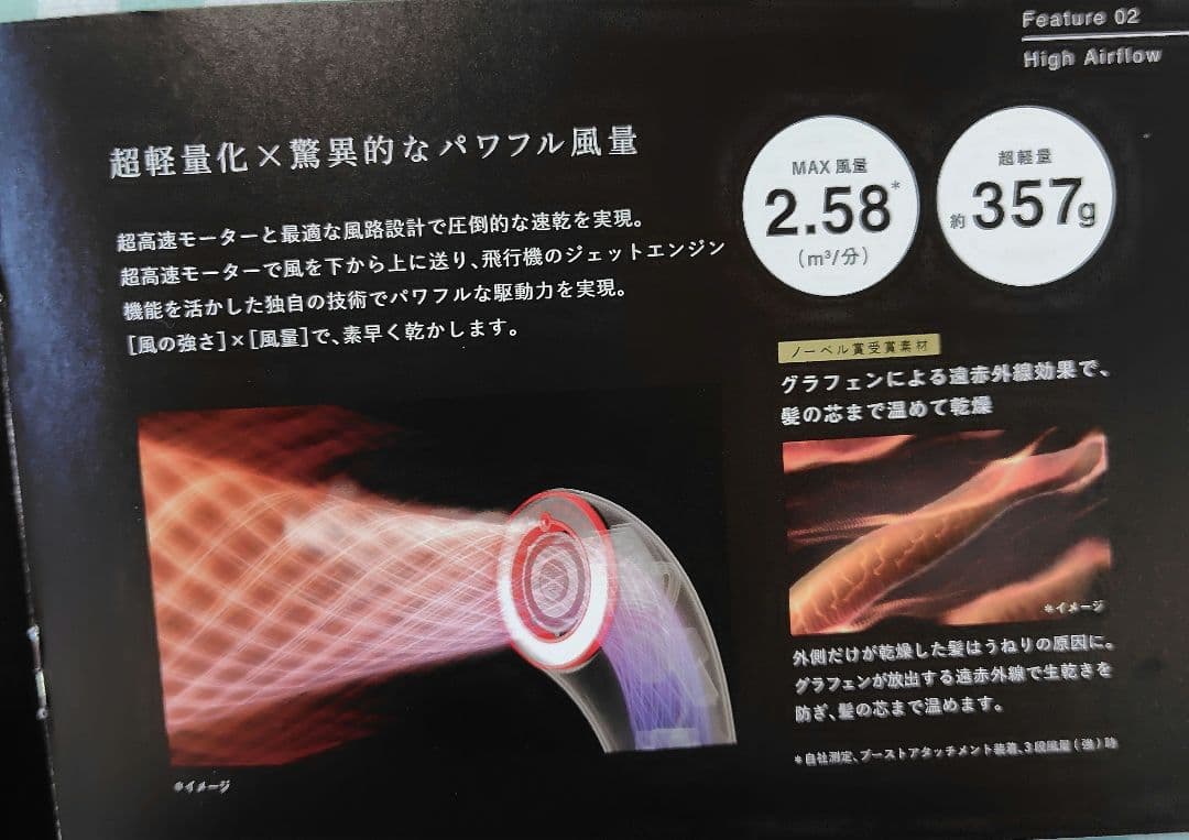 充実！Brighteシャワードライヤーセット