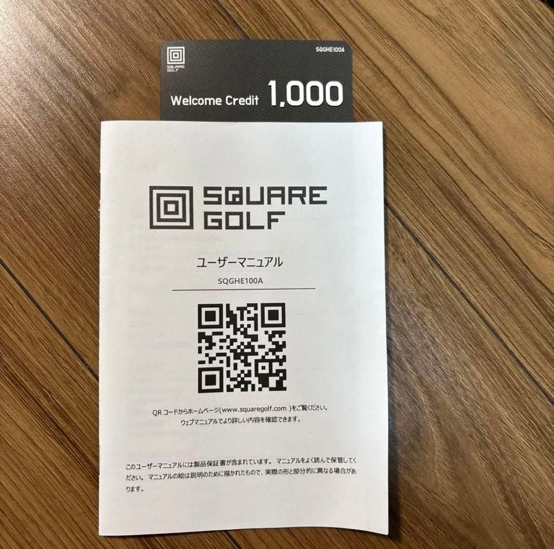 (ゴルきち1126)【美品】弾道測定器 SQUARE GOLF HE