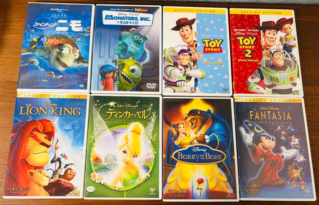 ディズニー スペシャルエディション DVD 8作品セット＋おまけバンビ