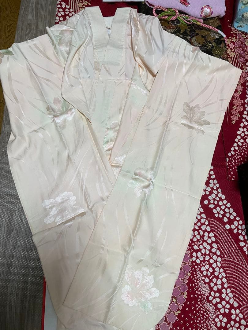 一度着美品　正絹　振袖一式セット　フルセット　成人式　結婚式　卒業式　トールOK