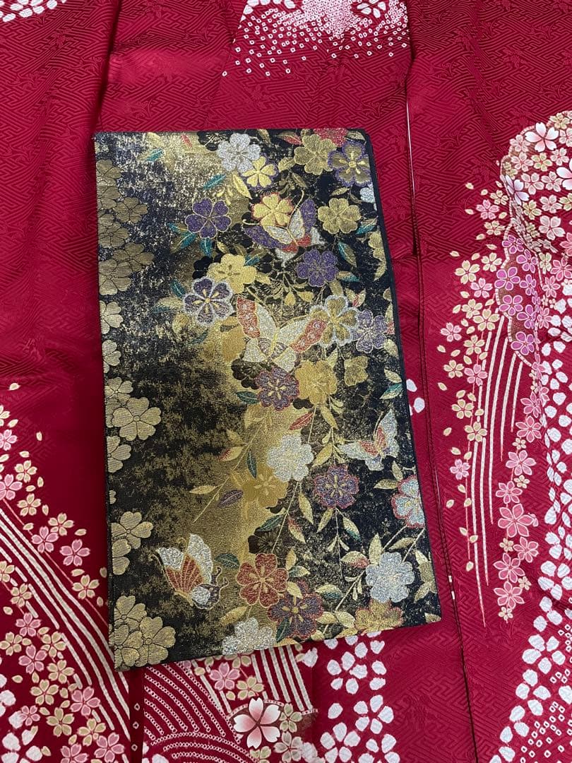 一度着美品　正絹　振袖一式セット　フルセット　成人式　結婚式　卒業式　トールOK