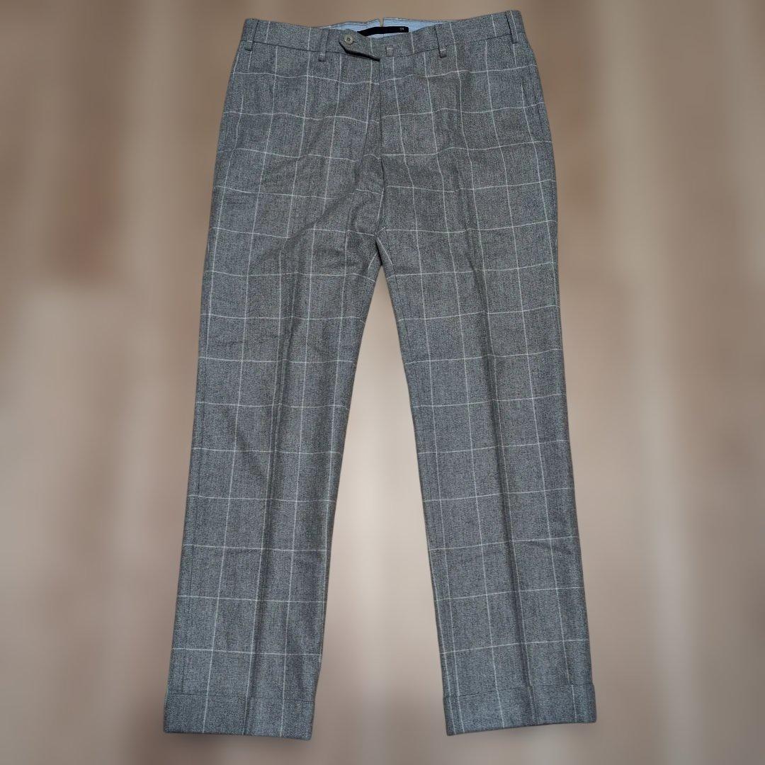 インコテックス SUPER100’S ウールスラックス 50 美品 秋冬用