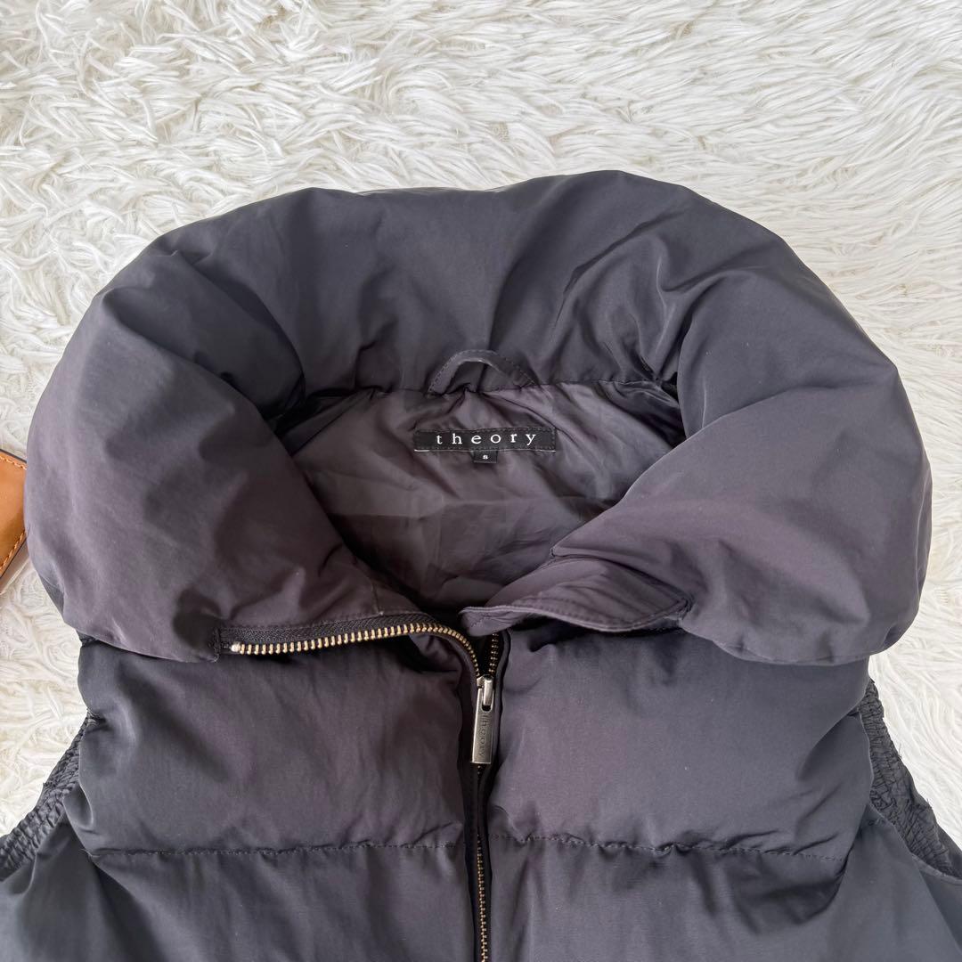 theory セオリー S 黒 ダウンベスト 極美品