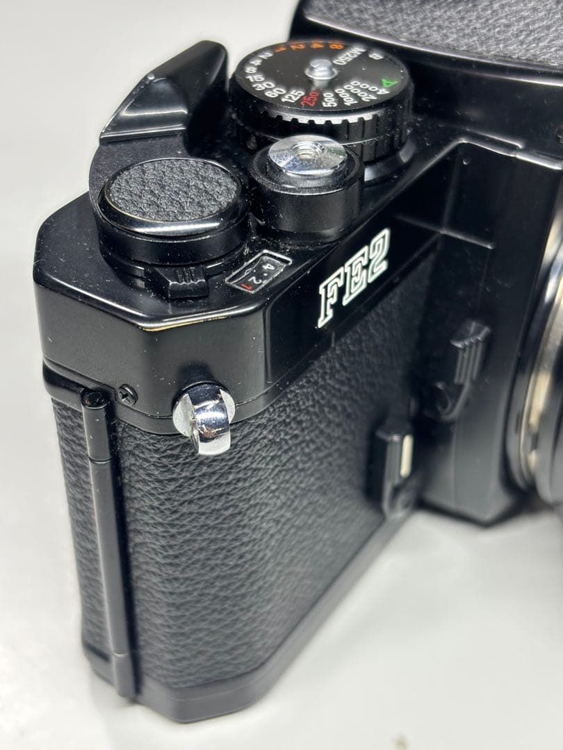 【モルト交換済】Nikon FE2 ブラック フィルム一眼レフカメラ