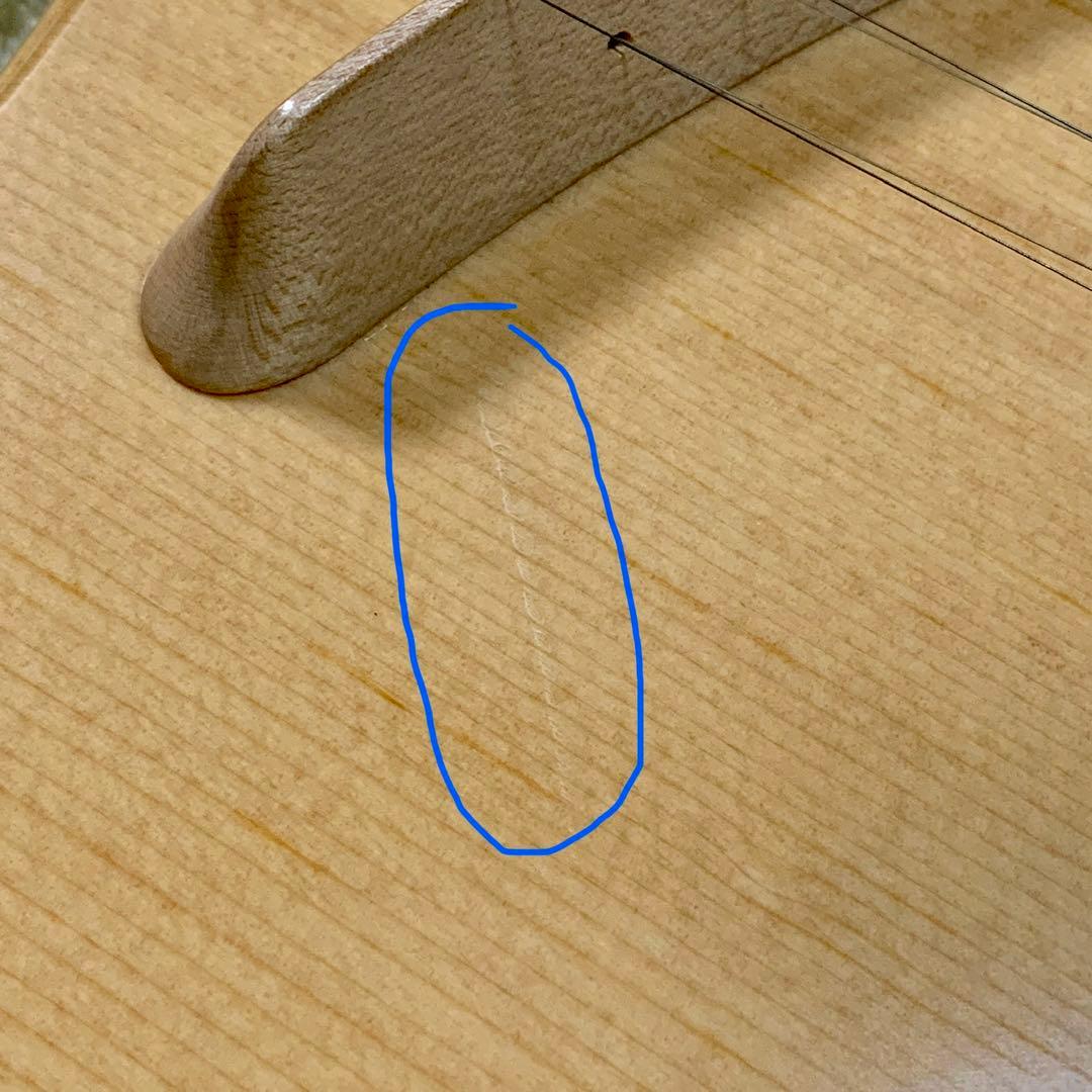 三創楽器 SANSO ライアーⅡ　(スプルース)　３７弦　塗装『つやあり』タイプ