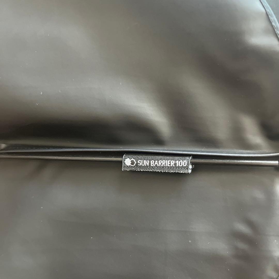 SUN BARRIER 100 折りたたみ日傘 ブラック