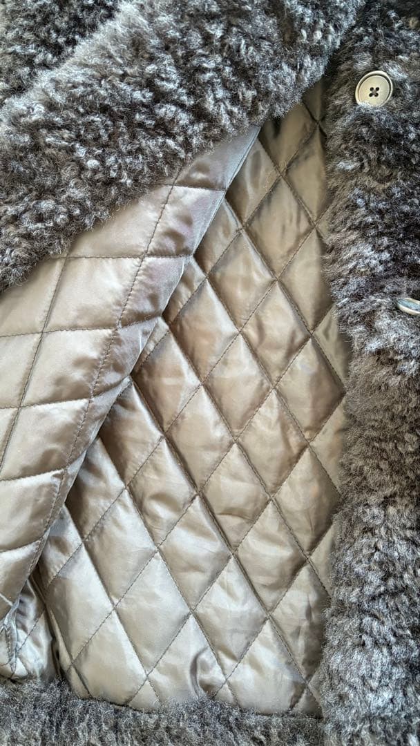 gypsohila ウールモヘアテディベスト　黒