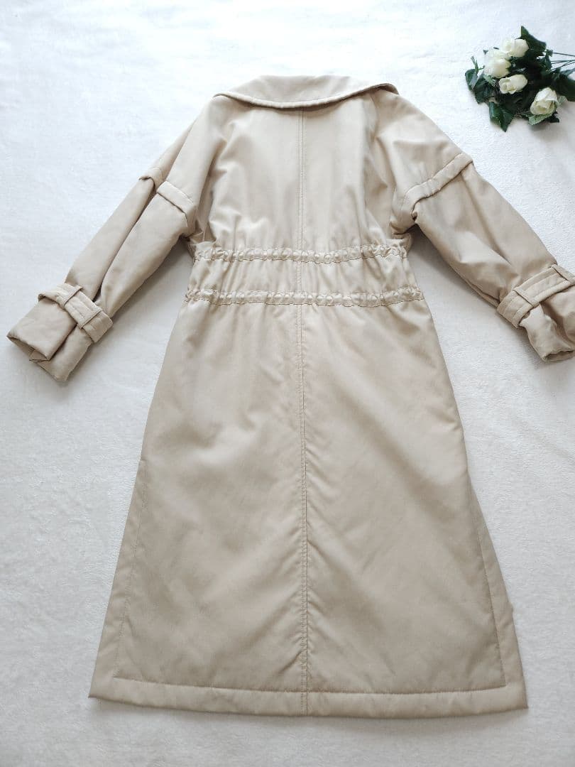 MaxMara 高級ロングコート 美品 フードファー着脱可能 26万