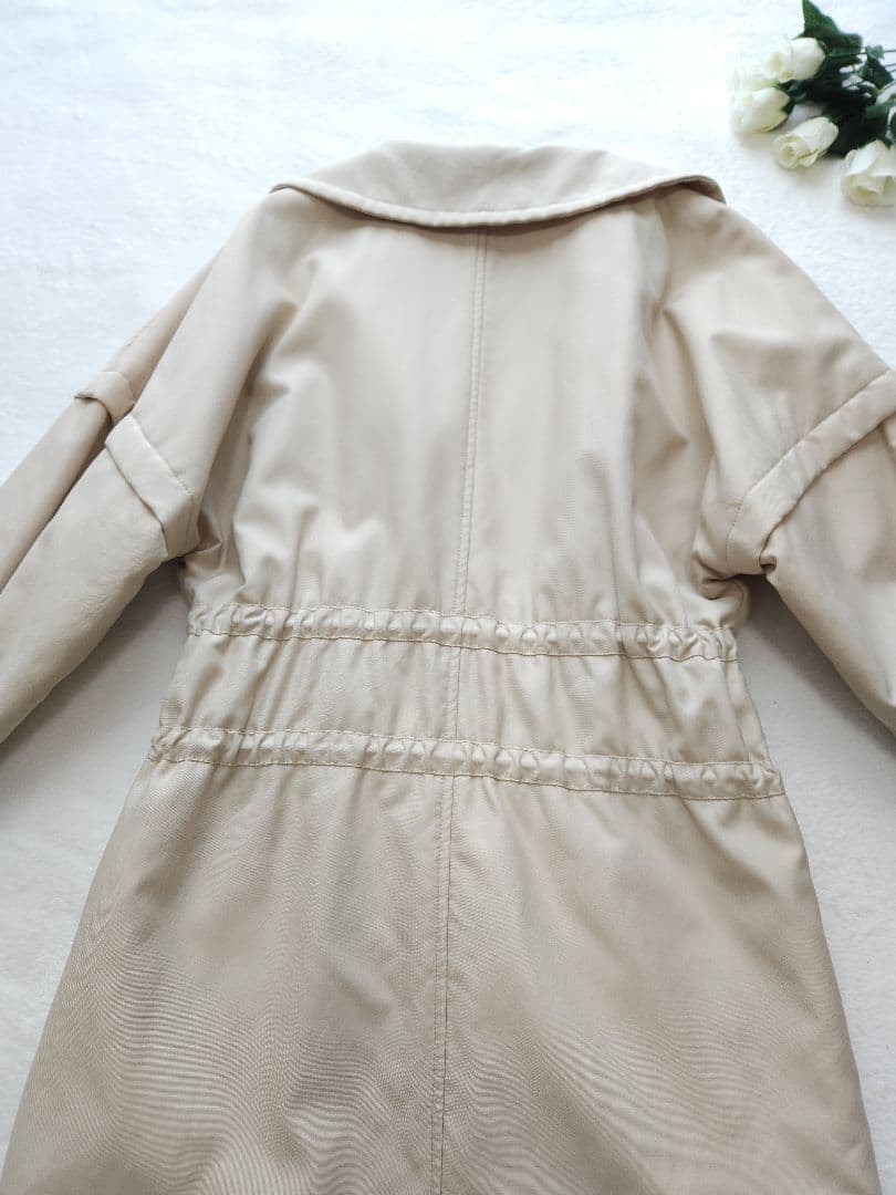 MaxMara 高級ロングコート 美品 フードファー着脱可能 26万