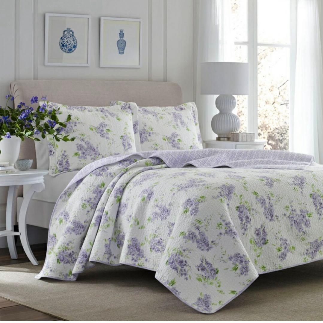 Laura Ashley リバーシブルキルトセット シングル