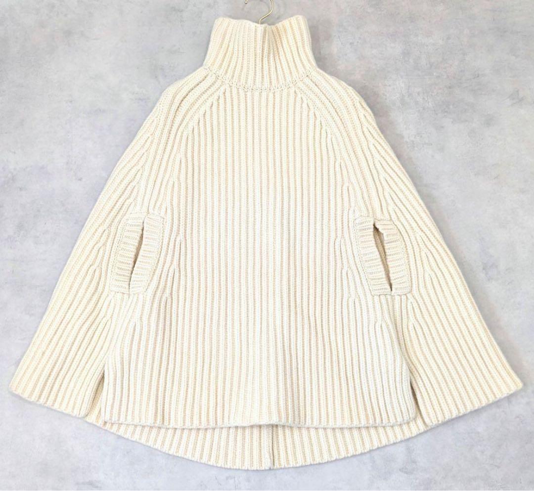 マディソンブルー ニットポンチョ MADISONBLUE