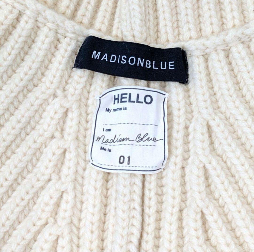 マディソンブルー ニットポンチョ MADISONBLUE