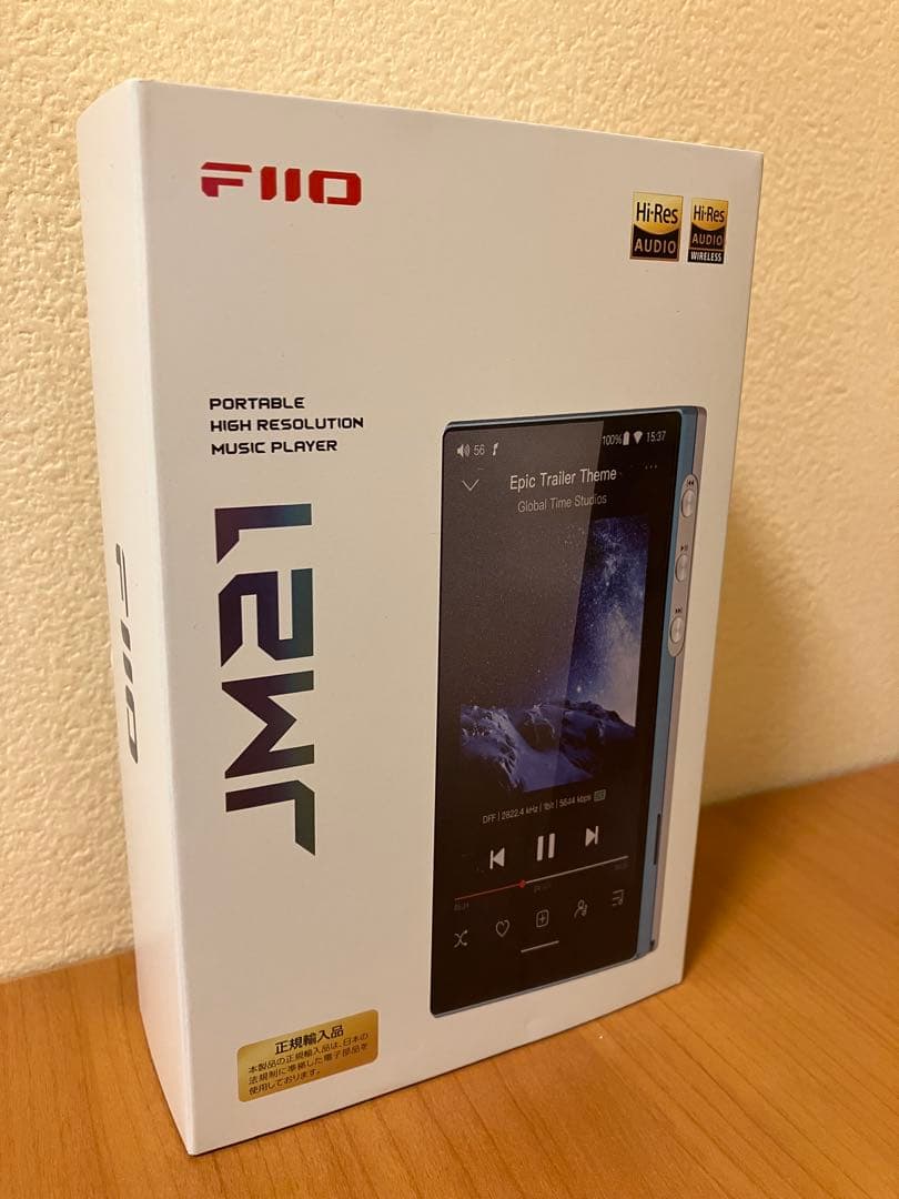 FiiO JM21 Blue ポータブルハイレゾ音楽プレーヤー