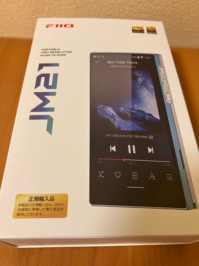 FiiO JM21 Blue ポータブルハイレゾ音楽プレーヤー