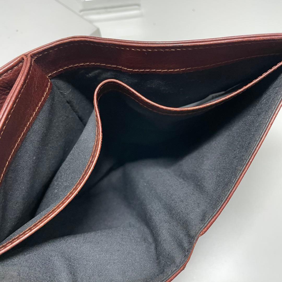 ま*つ様 MAISON MARGIELA ブラウン 二つ折り財布 カードポケット