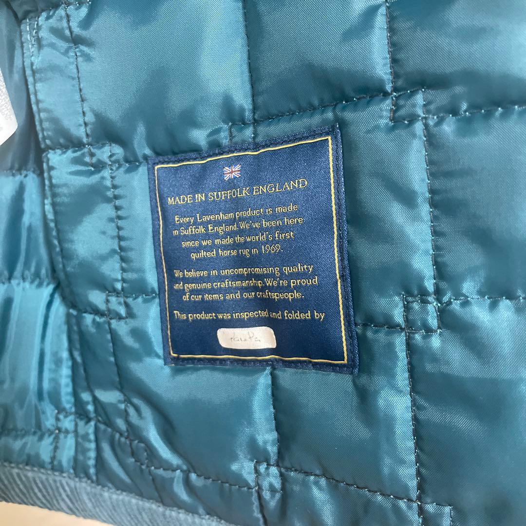 がくゆう☆ラベンハム ダウンベスト 36 美品