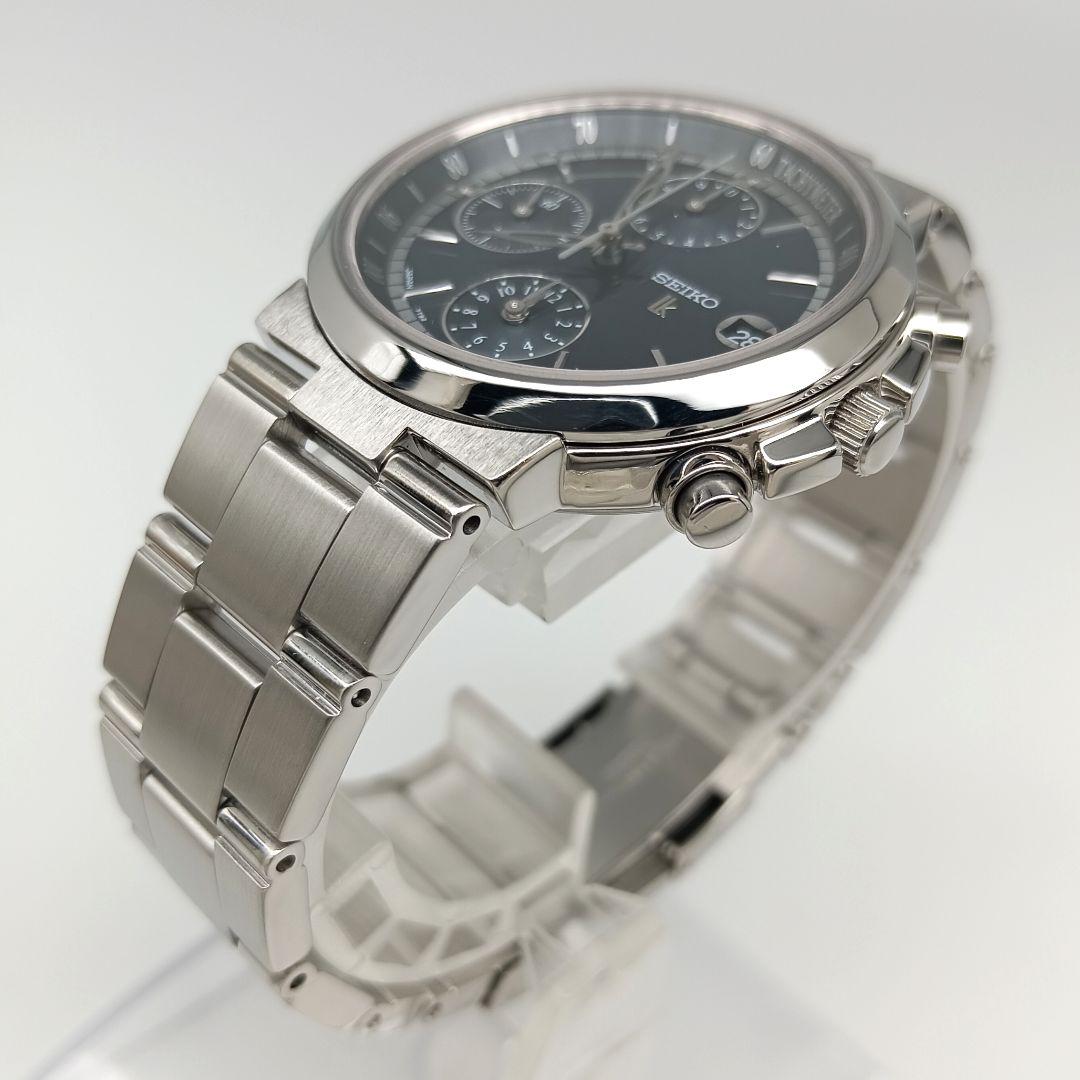 【極美品 クロノグラフ】セイコー　ルキア　レディース腕時計　aB9K-1