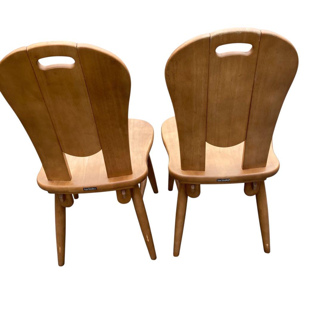 カリモク　ルスティック　Rustic チェア　2脚セット　廃盤品　②