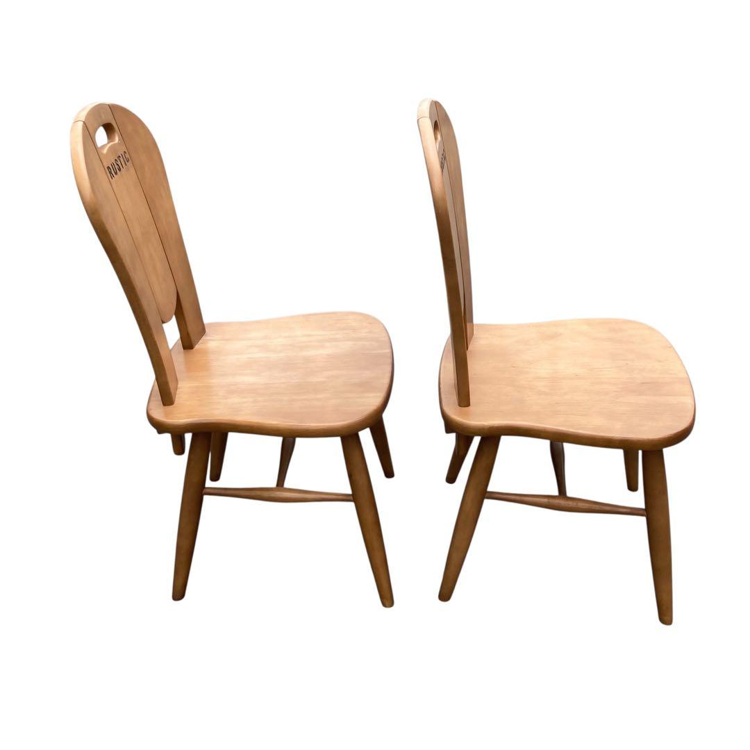 カリモク　ルスティック　Rustic チェア　2脚セット　廃盤品　②