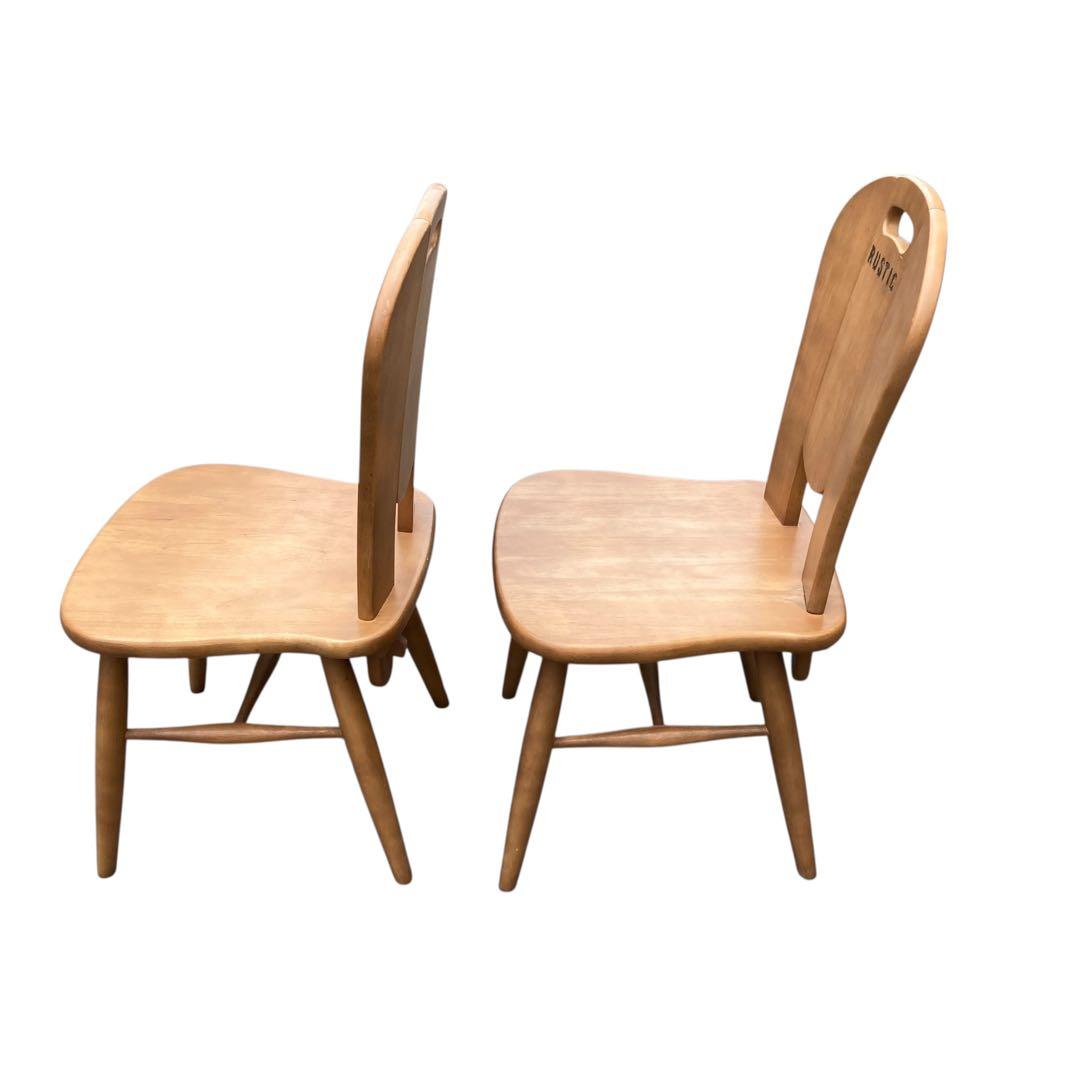 カリモク　ルスティック　Rustic チェア　2脚セット　廃盤品　②