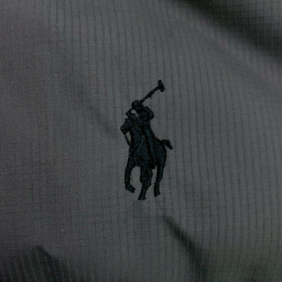 ポロラルフローレン ダウンベスト ポニー刺繍 2way グレー S　D966