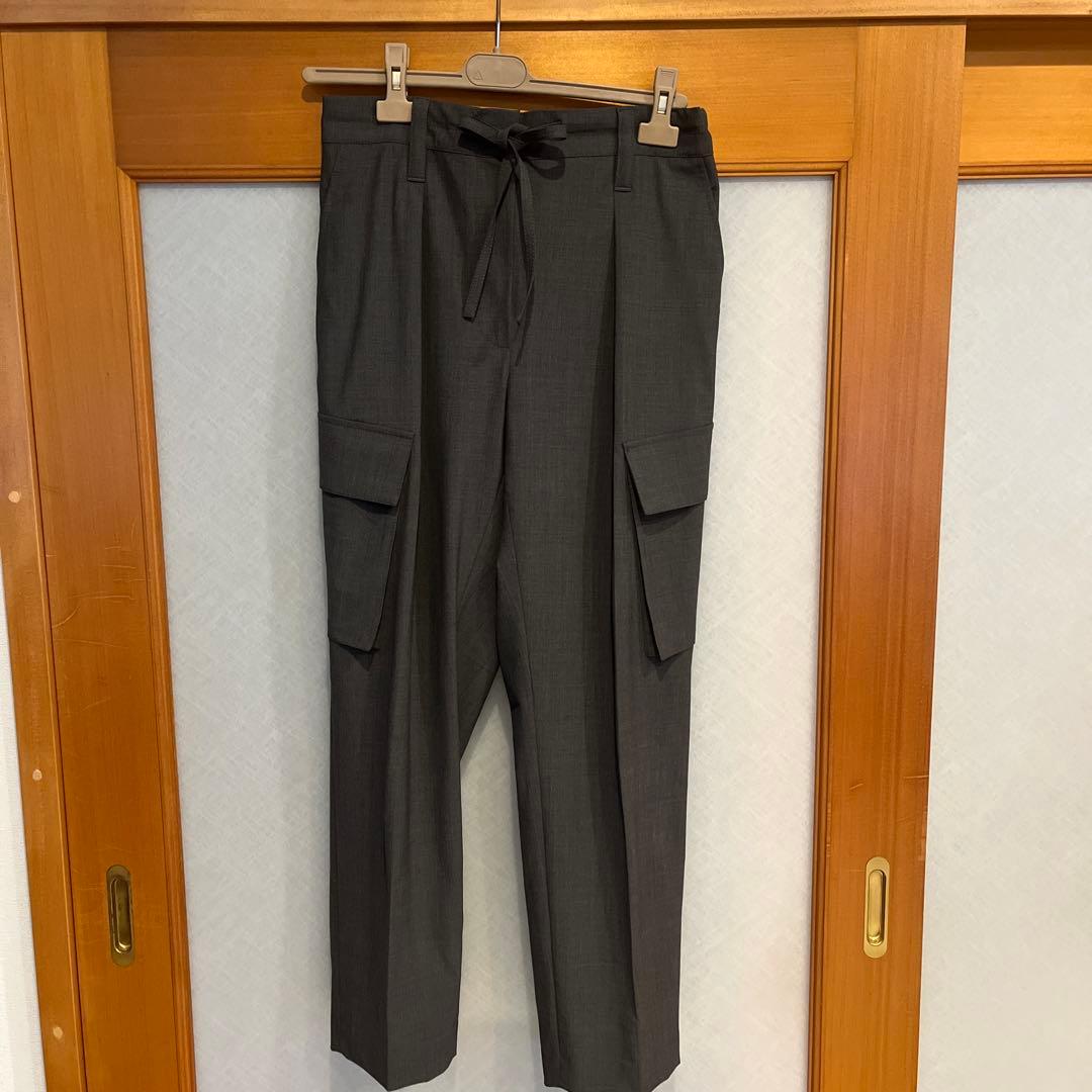 ブルネロクチネリウールカーゴパンツ