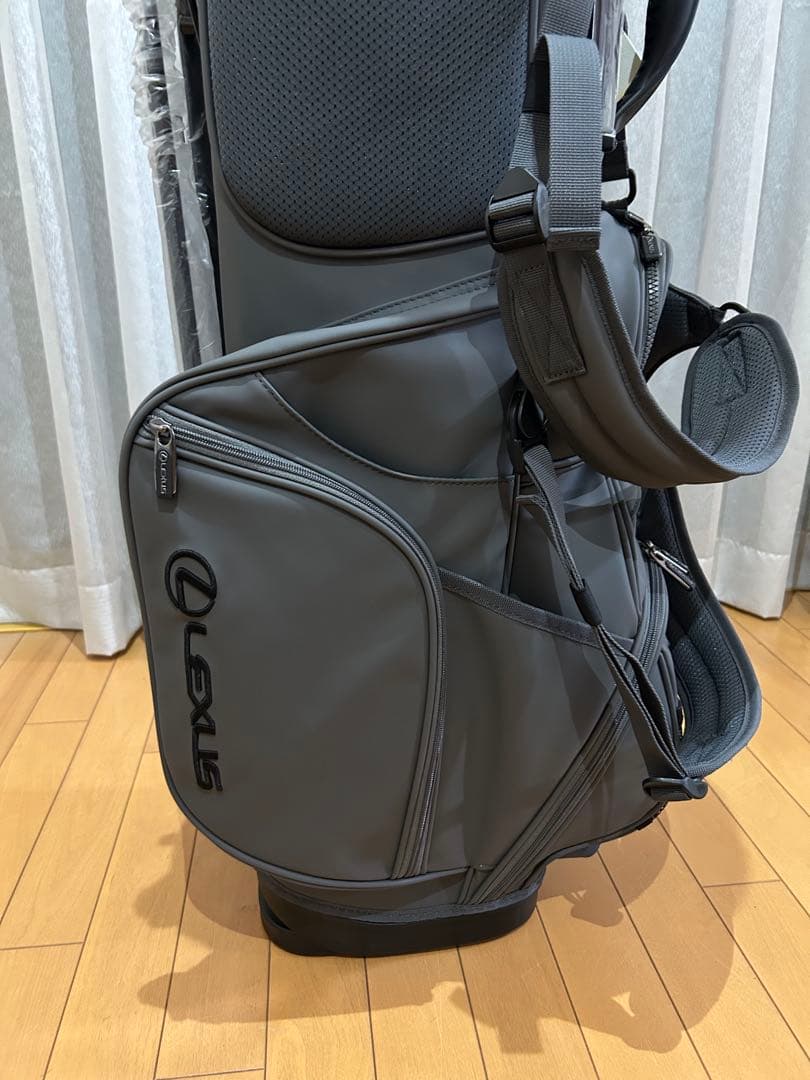 希少 新品未使用 レクサス LEXUS 非売品 キャディバッグ ゴルフバッグ