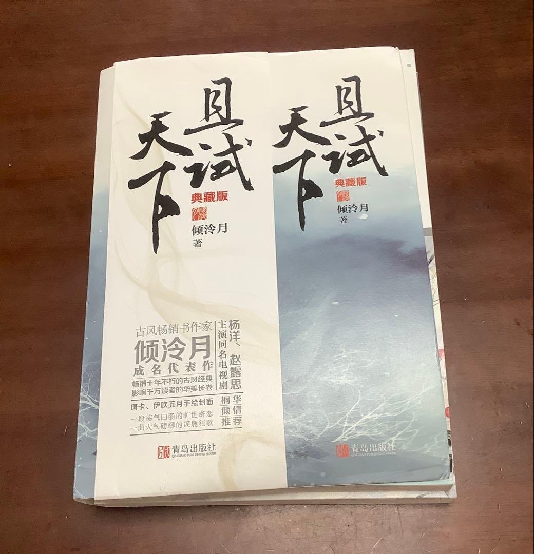 匿名配送　ドラマ黒豊と白夕の原作本　中国語　簡体字