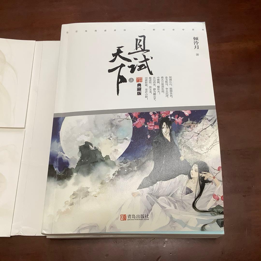 匿名配送　ドラマ黒豊と白夕の原作本　中国語　簡体字