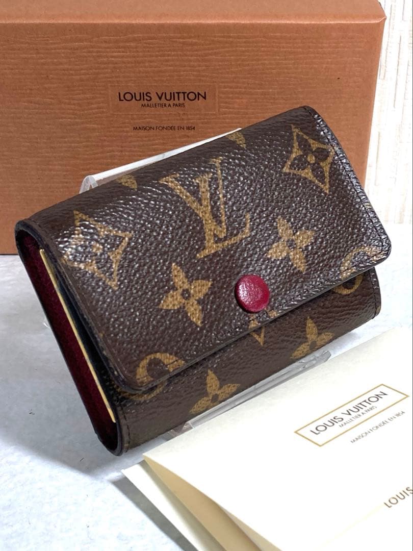 ルイヴィトン　モノグラム　ミュルティクレ6 6連キーケース　箱付き