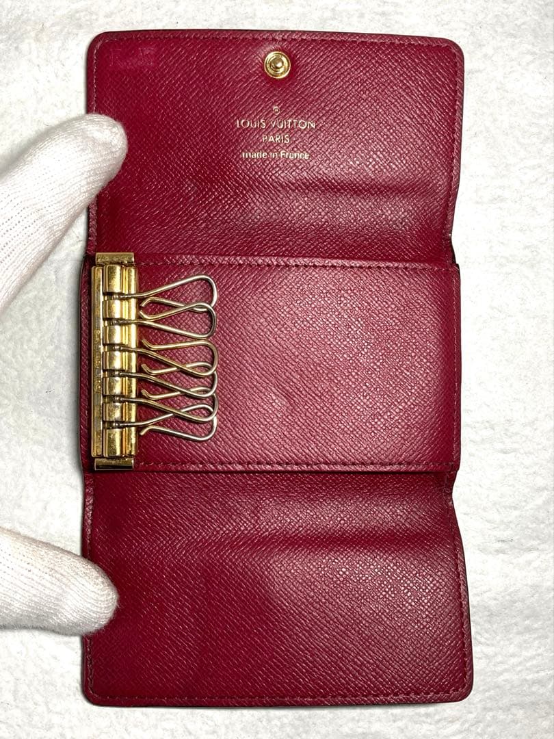 ルイヴィトン　モノグラム　ミュルティクレ6 6連キーケース　箱付き