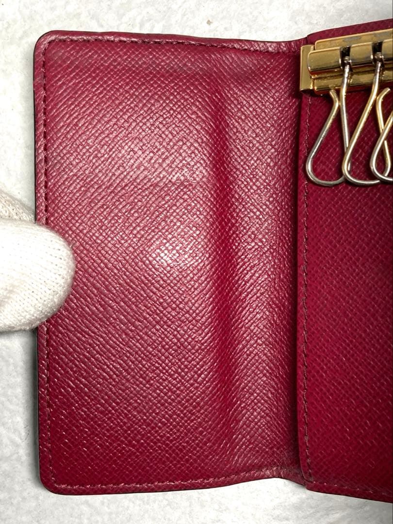 ルイヴィトン　モノグラム　ミュルティクレ6 6連キーケース　箱付き