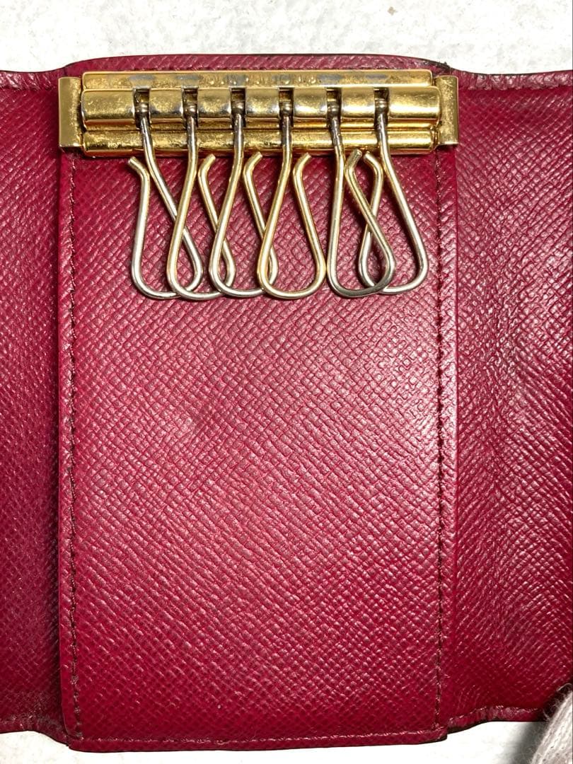 ルイヴィトン　モノグラム　ミュルティクレ6 6連キーケース　箱付き