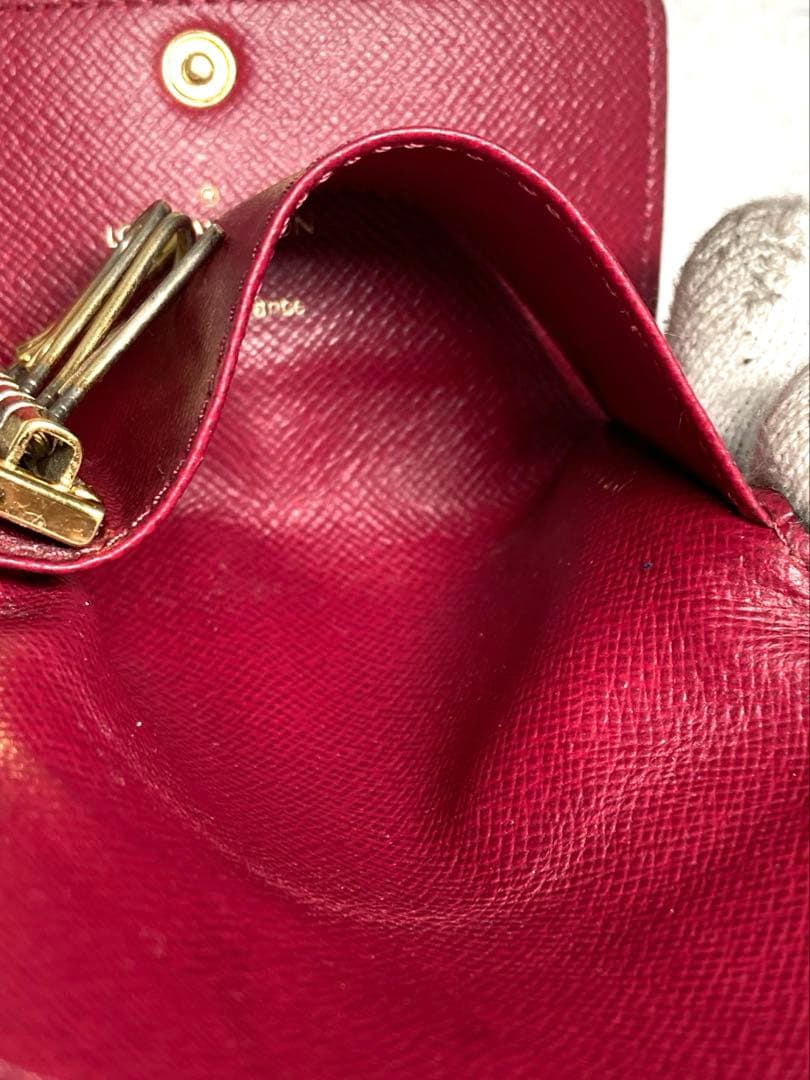 ルイヴィトン　モノグラム　ミュルティクレ6 6連キーケース　箱付き