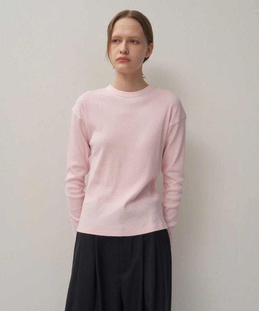 【新品・タグ付き】ATON LONG SLEEVE T-SHIRT