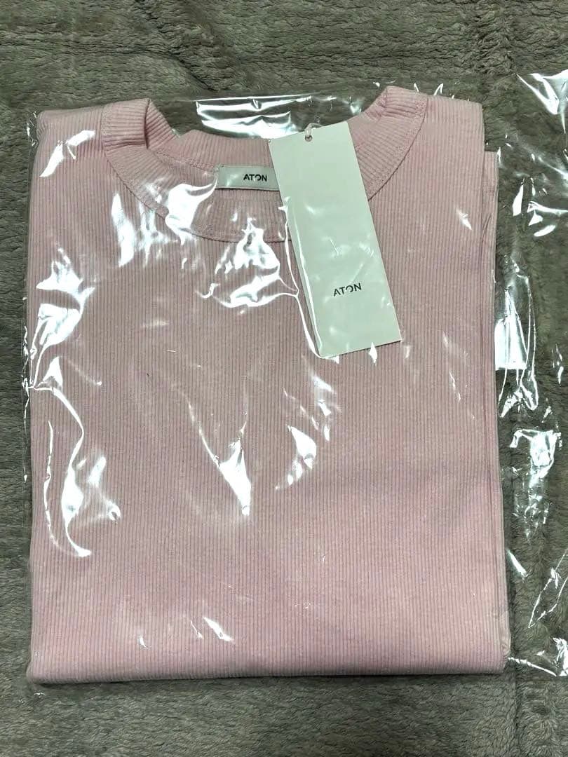 【新品・タグ付き】ATON LONG SLEEVE T-SHIRT