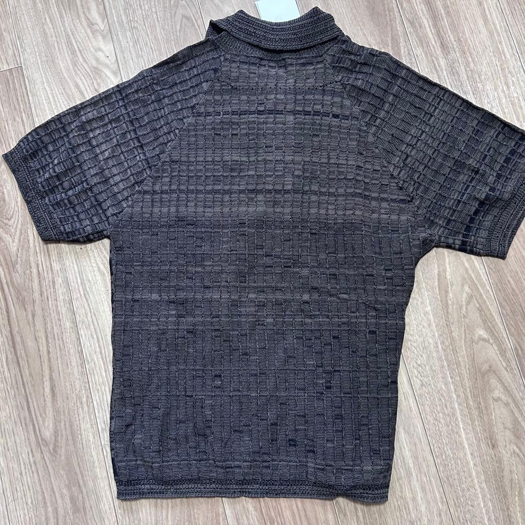 新品　FAKE AS FLOWERS FAF ポロシャツ　ポロニット　Lサイズ