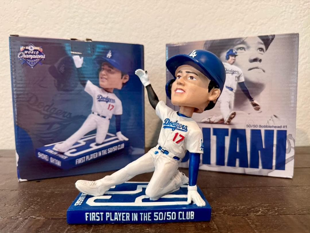 【非売品・限定品】LA Dodgers 大谷翔平 50/50 ボブルヘッド