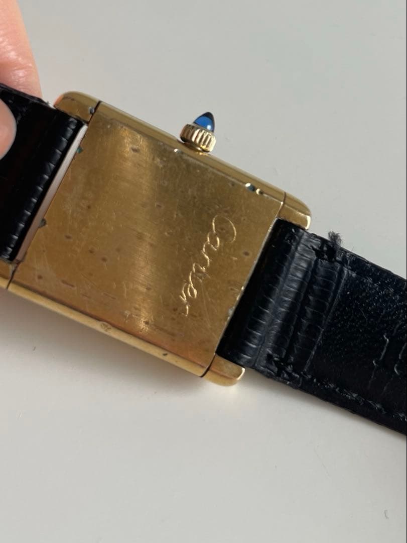 カルティエ　プレマストタンク sm ２枚目に修理証明書追加しました