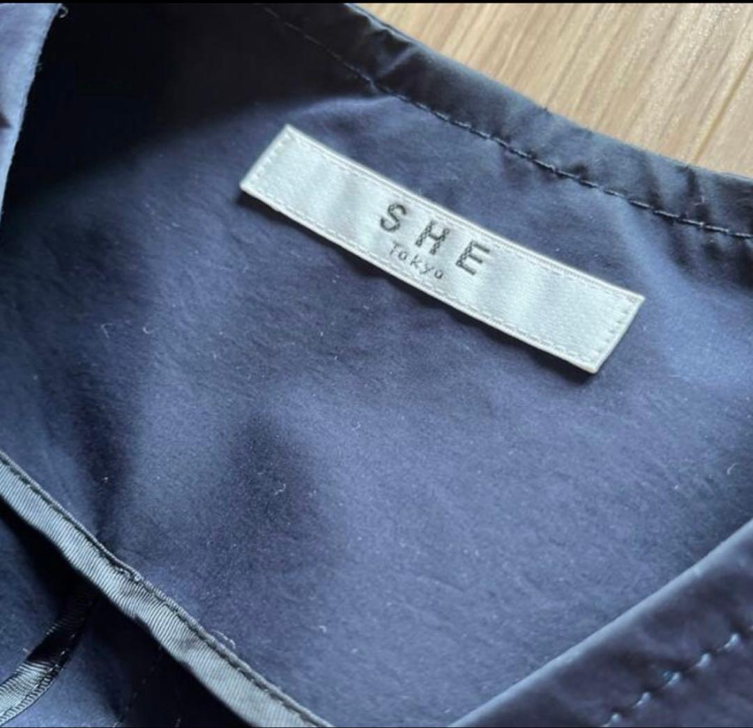最終価格⭐︎SHE Tokyoコート　Doris Navy