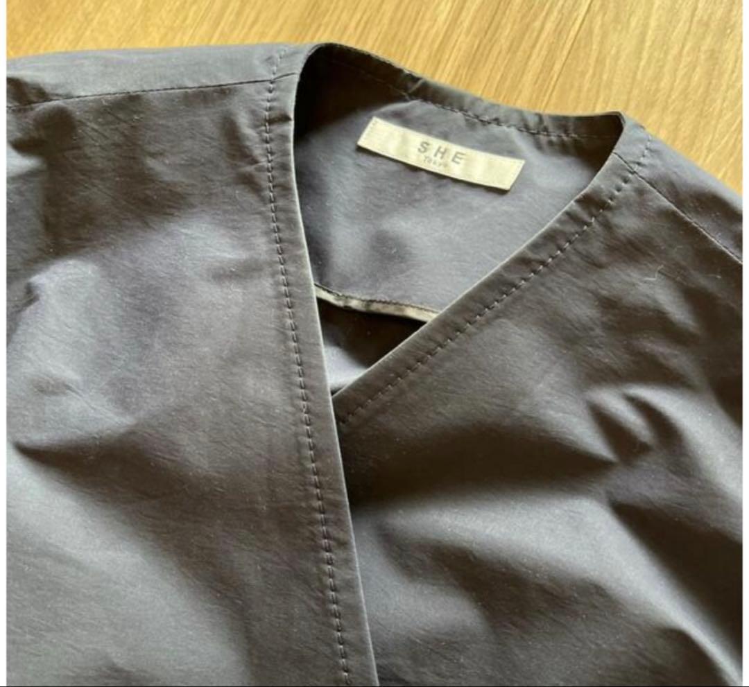 最終価格⭐︎SHE Tokyoコート　Doris Navy