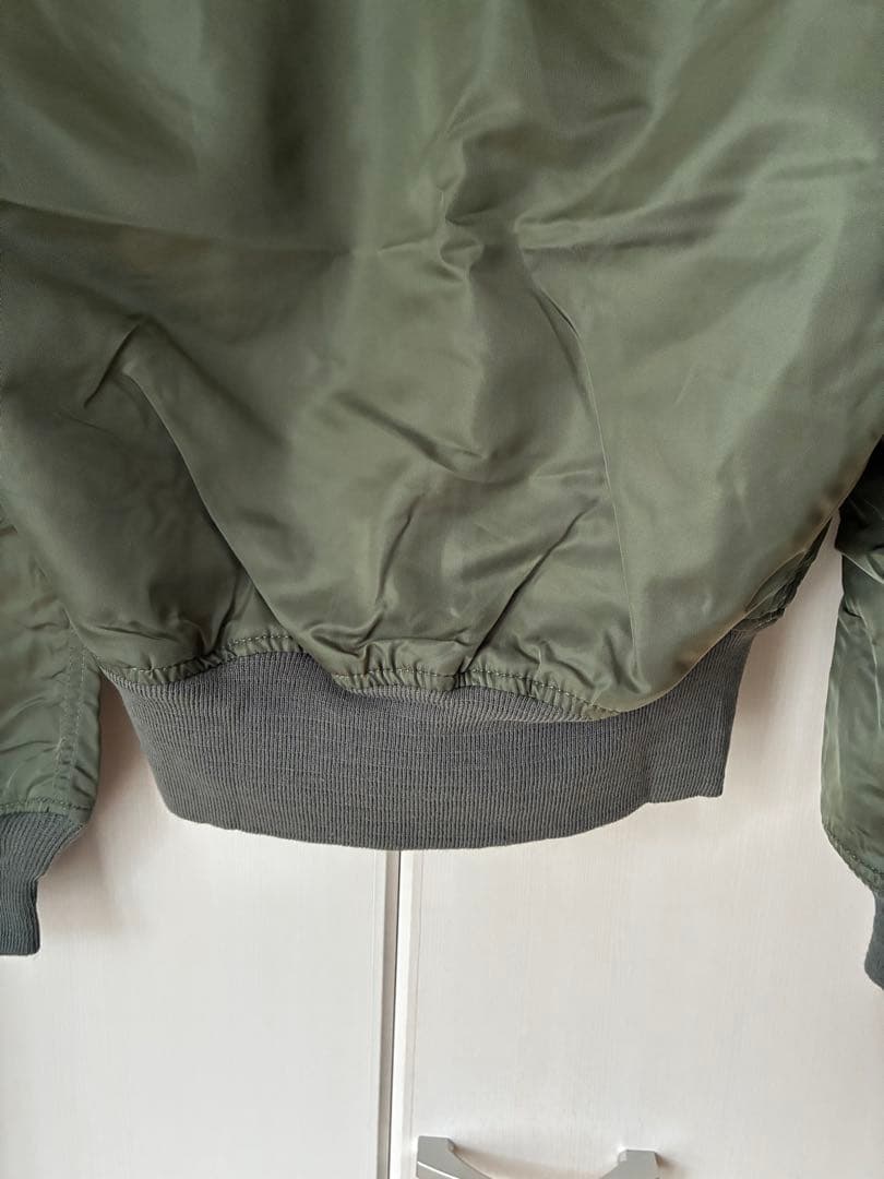 90s USA製 ALPHA アルファ L-2Bフライトジャケット S